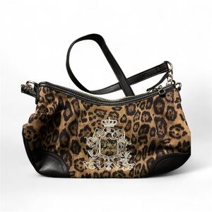 Juicy Couture for All hobo leopard print shoulder bag